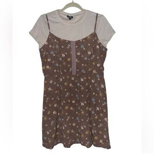 Floral Dress and Tee set